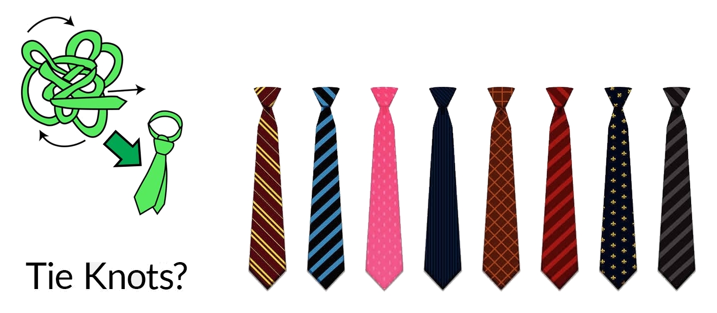 Different necktie knots